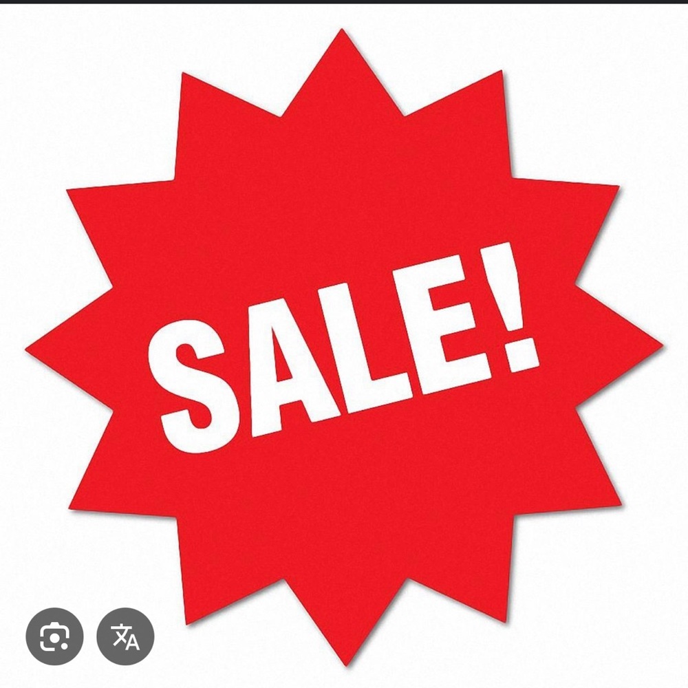Red Sale Sign - Picture 2 of 2